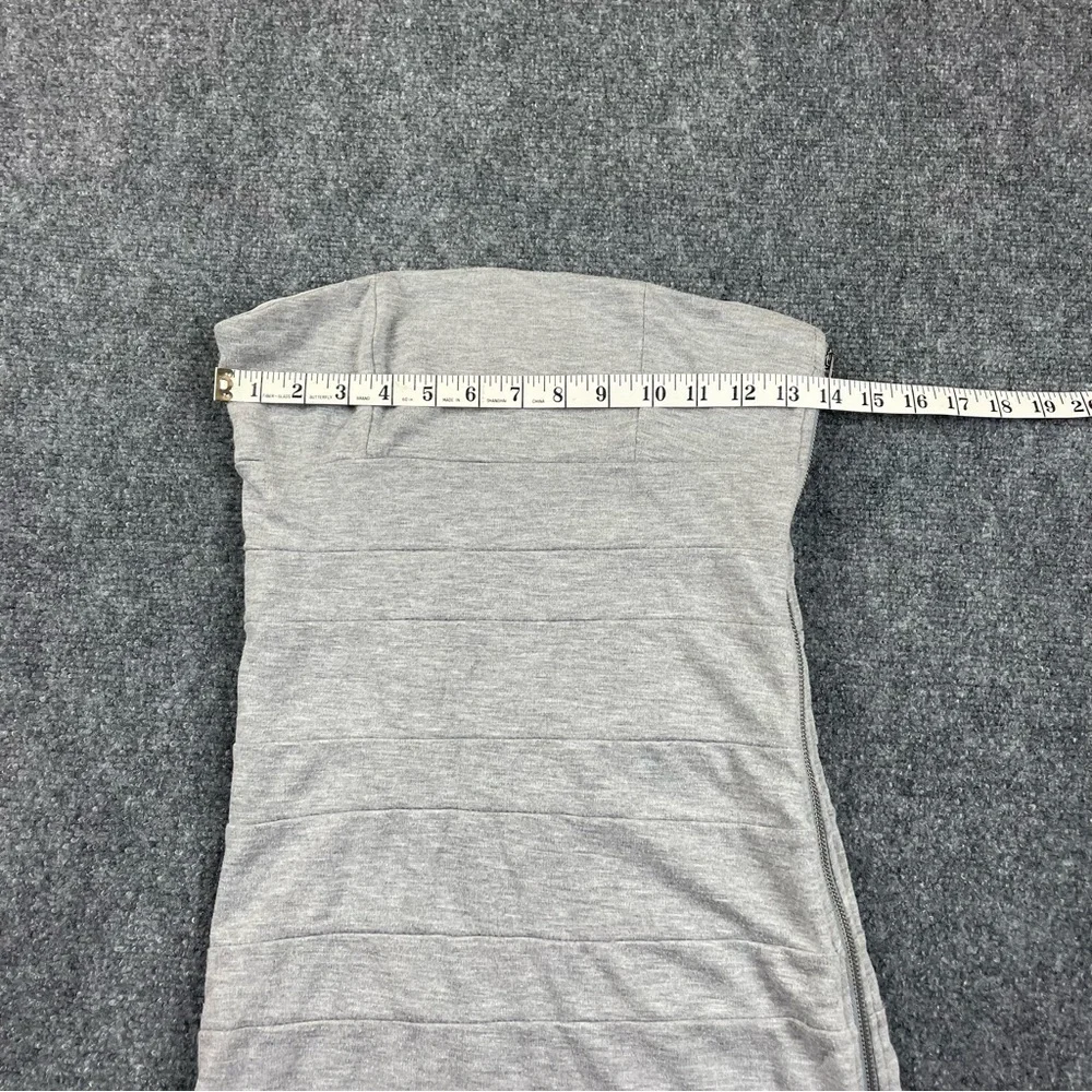 HURLEY Women’s Strapless Tube top Dress Grey size: Small - Picture 9 of 11